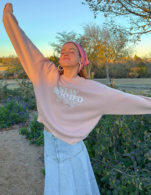 Stay Rooted Knit Sweater