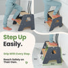 2-Step Wooden Stool for Toddlers(Step Stool for Children Ages 2+)