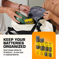 Slimline AA 4 Pack (Yellow)