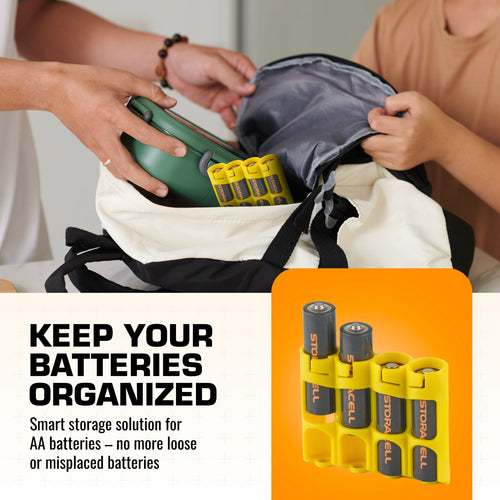 Slimline AA 4 Pack (Yellow)
