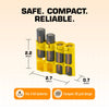 Slimline AA 4 Pack (Yellow)