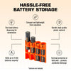Slim Line AAA 4 Pack (Orange)