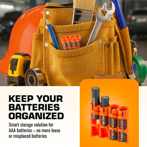 Slim Line AAA 4 Pack (Orange)