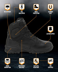 STRIKE FORCE 6" Boot SZ WP