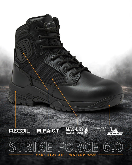 STRIKE FORCE 6" Boot SZ WP