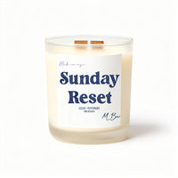 Sunday Reset Candle