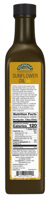 Sunflower Oil, Organic