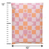 Sunny Check Sunshine Poly Mailers Size 10x13 Summer Shipping Bags