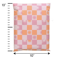 Sunny Check Sunshine Poly Mailers Size 10x13 Summer Shipping Bags