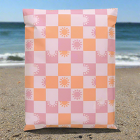 Sunny Check Sunshine Poly Mailers Size 14x17 Summer Shipping Bags