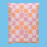 Sunny Check Sunshine Poly Mailers Size 10x13 Summer Shipping Bags