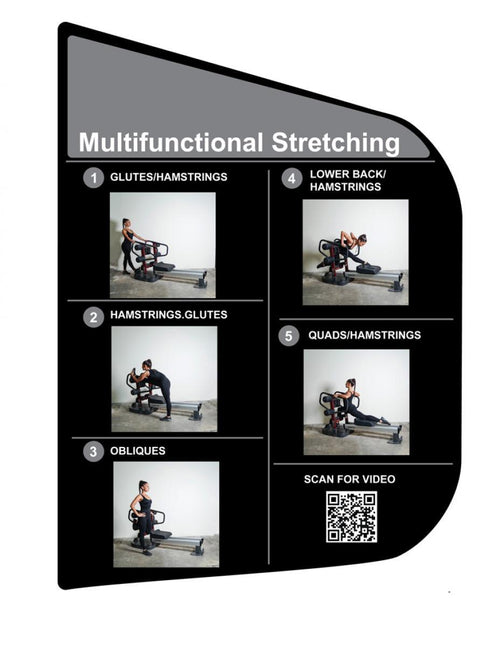 Super Stretch Machine - Muscle D Fitness - Heavy Duty Bearing Assisted Stretching Machine