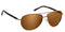 Polarized Amber / No Bifocal/Reader (Plano) ($90) / Gold/Tortoise