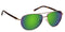 Polarized Amber with Green Mirror / No Bifocal/Reader (Plano) ($90) / Gold/Tortoise