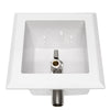 1/2" Sweat Intel, Toilet Outlet Box, with Installed 1/4 Turn Angle Stop Valve Plumbingsell