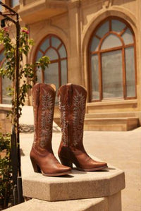 Sylvia Prairie Leather Boots