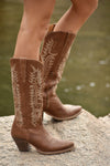 Sylvia Prairie Leather Boots