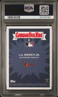 Graded 2023 Topps Garbage Pail Kids Cal Ripken Jr. #5A Tin Can Cal Baseball Card PSA 10 Gem Mint