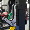 TGrip Commercial Half Rack - 3x3 Steel - Functional Multi-Grip Pull-Up - Bar & Plate Storage - J-Hooks