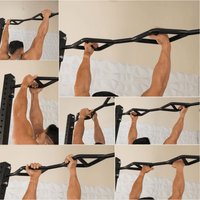 TGrip Commercial 24' Low Profile Wall Mount Rig - 3x3 Steel - Functional Multi-Grip Pull-Up - Sandwich Style J-Hooks