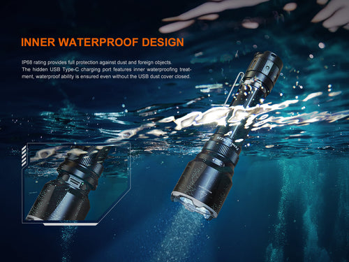 Fenix TK22R Rechargeable Tactical & Duty Flashlight Fenix Store