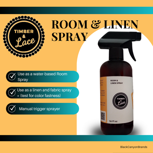 Wood & Whiskey For Men Scented Room & Linen Spray