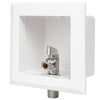 1/2" Sweat Intel, Toilet Outlet Box, with Installed 1/4 Turn Angle Stop Valve Plumbingsell