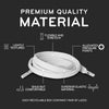 White Flat Elastic Stretch Shoe Laces The Original Stretchlace
