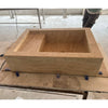 HANDCRAFTED CUSTOM TRAVERTINE SINK - 3 (TR-075)