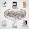 Decorative Tray Discovery Jewel Petit Mother of Pearl Inlay – 12" x 12"