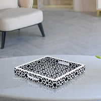 Decorative Tray 17"x11" 12"x12" Shiraz Ottoman Coffee Table