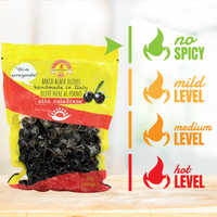 TuttoCalabria Baked Oven Roasted Black Olives with Pits – 16.22 oz (460 g)