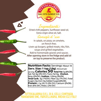 TuttoCalabria Original Chili Crispy in Extra Virgin Olive Oil – 6.5 oz