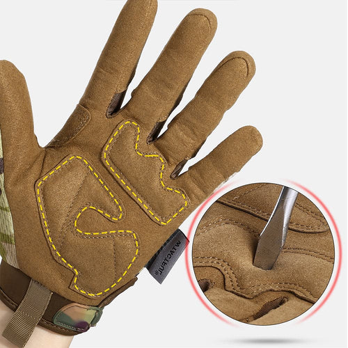 Paintball Bicycle Rubber Protective Anti-Skid Glove