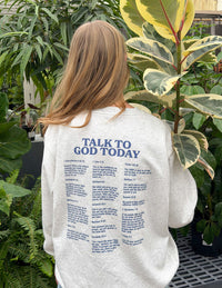 Talk to God Unisex Crewneck