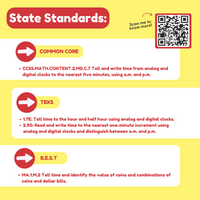 Telling Time Card Pack