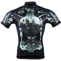 Terminator Unstoppable Exoskeleton Men's Cycling Jersey (S, M, L, XL, 2XL, 3XL)