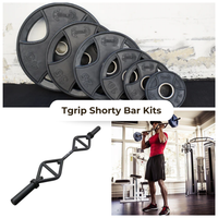 TGrip Shorty Bar Training Kits - Multi Grip - Functional Training - Football - Swiss - Neutral