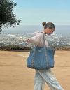 The Large Everyday Denim Tote Patch Kit