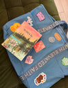 The Large Everyday Denim Tote Patch Kit