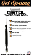 The Takedown Tool 2 Pack- AR-TT & The Takedown Tool of your choice in a USA Pouch