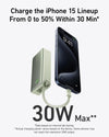 Anker Nano Power Bank (30W, Built-In USB-C Cable)