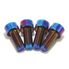 Titanium front axel pinch bolts