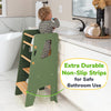 Adjustable Toddler Kitchen Tower with Safety Bars