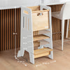 Standing Toddler Tower with Sliding Safety Door