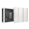Royal Flush Paper Premium Bamboo Toilet Paper - 45 roll box (5 packs of 9)