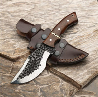 Tom Brown Tracker - D2 Steel Blade with Rosewood & Brass Handle, 10" Overall Length