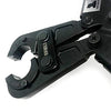 PEX Crimping Tool Kit, FULL SIZE, 3/8" , 1/2" , 3/4" , 1" Copper Ring with Gauge & PEX Pipe Cutter Meets F1807 Standards