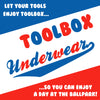 American Duke Apparel Company Toolbox Underwear - The Baseballs & Bat Briefs