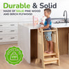 Standing Toddler Tower with Sliding Safety Door
